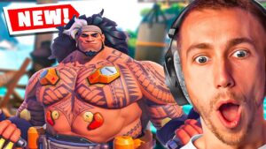 FIRST TIME PLAYING NEW OVERWATCH 2 HERO MAUGA & SEASON 8!