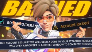 I got account locked for playing Tracer in Top 500 - Overwatch
