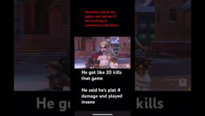 Is he hacking? #overwatch #overwatch2 #gaming #shorts #ow #ow2
