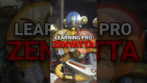 Learning Zenyatta PRO Gameplay in Overwatch 2 🤝🏻 #Shorts #Overwatch2 #Overwatch2Competitive