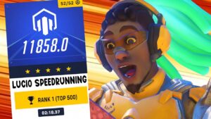 Lucio Speed running is REAL! | Overwatch 2 Hero Mastery