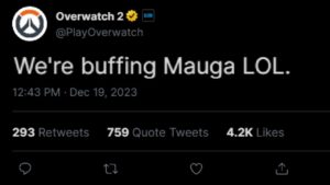 Mauga Buffs AGAIN, 2ND BATTLEPASS, Winter Wonderland Event & MORE!! | Overwatch 2 Blog Post