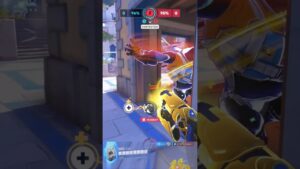 My Teammates Blamed Me for How This Ended... 🤔 #shorts #overwatch #mercy #overwatch2