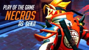 NECROS BEST GENJI IN THE WORLD - OVERWATCH 2 TOP 500 SEASON 8
