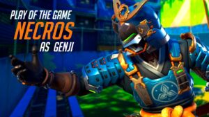 NECROS NANO GENJI GAMEPLAY - POTG! [ OVERWATCH 2 SEASON 8 TOP 500 ]