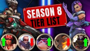 NEW SEASON 8 TIER LIST - Huge META Changes!!! Buffs + Nerfs | Overwatch DPS, Tank, and Support