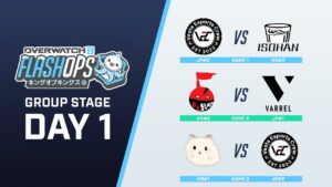 Overwatch 2 FlashOps:アジアキングオブキングス Group Stage Day 1