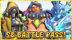 SEASON 8 BATTLE PASS SKINS & ITEMS IN OVERWATCH 2