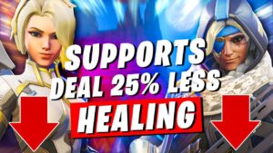 Supports deal 25% LESS HEALING (Overwatch 2 Experiment)