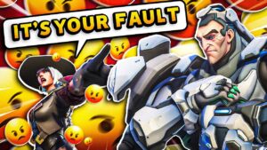 When EVERYONE blames the tank in Overwatch 2…