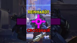 Why THIS Is The BEST Reinhardt CROSSHAIR In Overwatch 2 #shorts #overwatch2 #overwatch #ow2 #ow