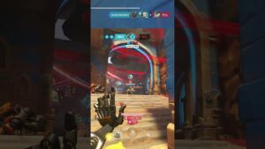 Zenyatta Kick is Overpowered #shorts #overwatch #overwatch2
