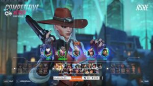 21K DMG! POTG! ASHE GOD! GALE ASHE + MEI + CASSIDY OVERWATCH 2 SEASON 8 TOP 500 GAMEPLAY