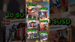 Cosas que NO SABIAS de OVERWATCH LEGO #overwatch #shorts