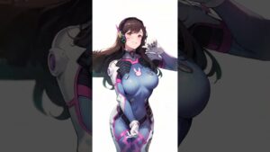 D.Va (Hana Song) 송하나 - Overwatch - Discord - QWER AI dance cover