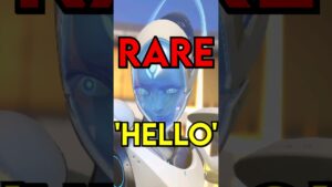 ECHO Has A RARE 'Hello' VOICELINE In Overwatch 2 #shorts #overwatch #overwatch2 #ow2 #ow