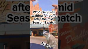 Nerf Genji #overwatch #tiktok #overwatch2 #trending