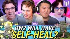 SELF-HEALING FOR ALL HEROES? Is Overwatch 2 going the wrong direction? — Plat Chat Overwatch 209