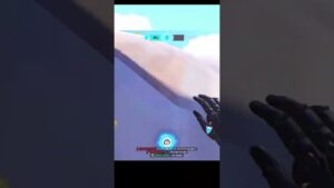 Widowmaker kept shooting a deflecting Genji #shorts #overwatch #genji #widowmaker