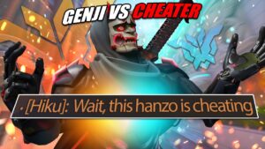 I played against a CHEATER in OVERWATCH competitive and spectated HIM (Full gameplay)