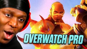KSI PLAYS OVERWATCH... (AGAIN)