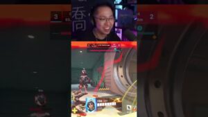 KarQ and Aspen in a PANIC from this Winston in Overwatch 2 #overwatch2 #gaming