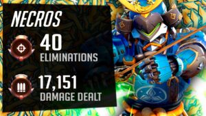 NECROS BEST GENJI IN THE WORLD - 40 ELIMS! [ OVERWATCH 2 SEASON 9 TOP 500 ]