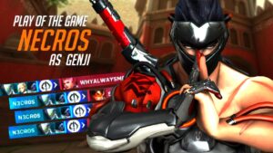 NECROS - HUGE GENJI BUFF! POTG! OVERWATCH 2 TOP 500 SEASON 9