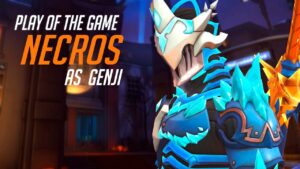 NECROS is DOMINATING AS GENJI - POTG! OVERWATCH 2 SEASON 9 TOP 500