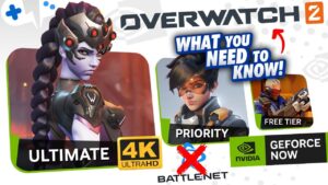 OVERWATCH 2 on GeForce NOW on ALL Tiers | FREE to 4K Gameplay