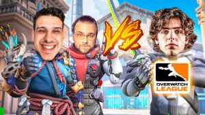 VOY CON @mL7support a NA y jugamos contra PROS de la OVERWATCH LEAGUE!