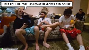 xQc explaining to Adin Ross why he was Banned from Overwatch League
