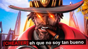 ESTE CHEATER VINO DIRECTO DE PLATINO a GM!! (Overwatch 2)
