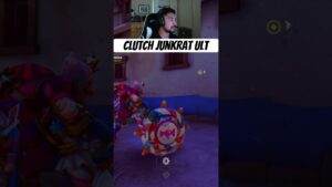 Huge junkrat ult for the win #overwatch2 #overwatch #overwatchclips #ow2 #gaming #shorts