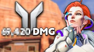Is this SILVER Moira doing TOO MUCH DPS? (Spectating Overwatch 2)