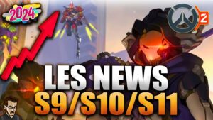 LES NEWS S9 / S10 / S11 D' OVERWATCH 2 ►  PLEINS DE CHANGEMENTS  NEWS MAPS / HÉROS / MODE / NERFS