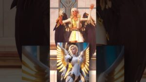 Mercy from Overwatch is in Fortnite?!