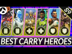 NEW SOLO CARRY HEROES LIST - The 9 Best MAINS to DOUBLE Your Rank - Overwatch 2 Season 9 Guide