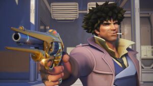 NEW Spike Spiegel Cassidy Skin Showcase | Overwatch 2 x Cowboy Bebop