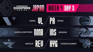 Overwatch Champions Series JAPAN (OWCS JAPAN) Week 4 Day 3