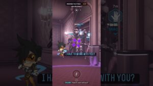 Tracer and Widowmaker interaction - Overwatch 2