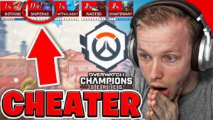 We Found a CHEATER in an OVERWATCH CHAMPION SERIES SCRIM...