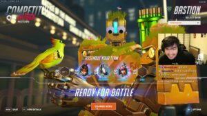 22K DMG! Bastion is OP! Bastionmain IQ 200 OVERWATCH GAMEPLAY SEASON 9 TOP 500