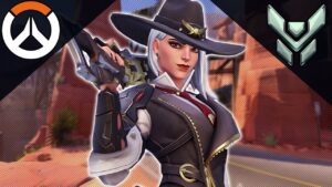 ASHE JUST CHUNKS PEOPLE | Ranked DPS Overwatch 2 Gameplay