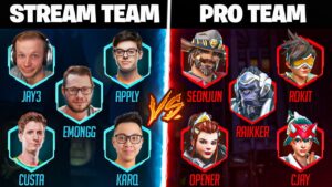 BEST NA TEAM vs STREAM TEAM in The $70,000 OVERWATCH CHAMPIONS SERIES!!