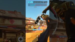 Our Ana Gets Bullied By Reinhardt Almost 4 Times 😂 #shorts #overwatch #mercy #overwatch2