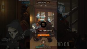 Rare Roadhog, Junkrat and Reaper interaction - Overwatch 2