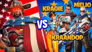 So I queued into the EU Warlords of Overwatch... (Ft. Kragie, Melio, Kraandop, & more)