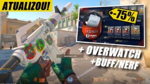😱 VAC Re-ligado: OVERWATCH VOLTOU! + Mão Esquerda + Desconto nas Cápsulas + Dust 2 Voltou - Overpass