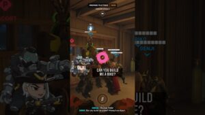 Wrecking Ball and Ashe interaction - Overwatch 2